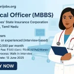 ESIC Medical Officer Jobs 2025