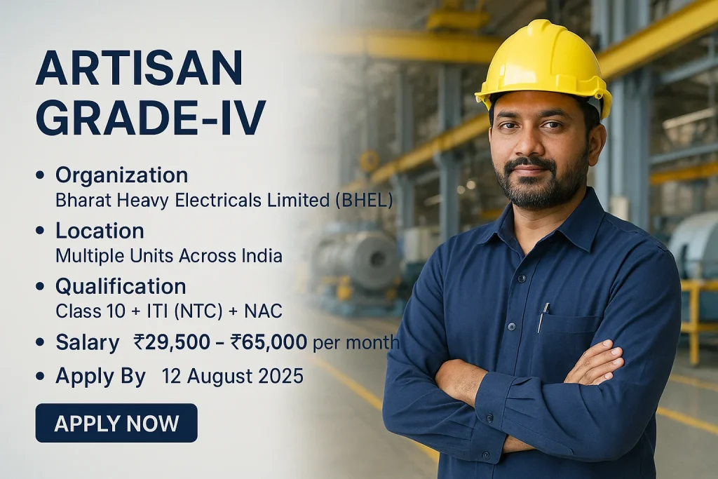 BHEL Artisan Recruitment 2025