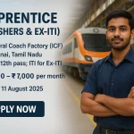 ICF Chennai Apprentice Recruitment 2025