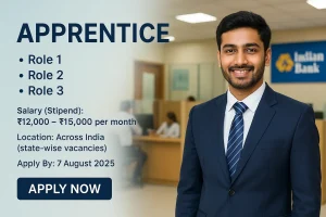 Indian Bank Apprentice Recruitment 2025 is open for 1500 posts
