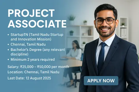 Project Associate Jobs at StartupTN