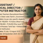 TRB PG Assistant Recruitment 2025 – 1996 open positions Tamil Nadu Teaching Jobs