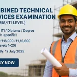 tnpsc combined technical services exam 2025 diploma iti engineering recruitment banner